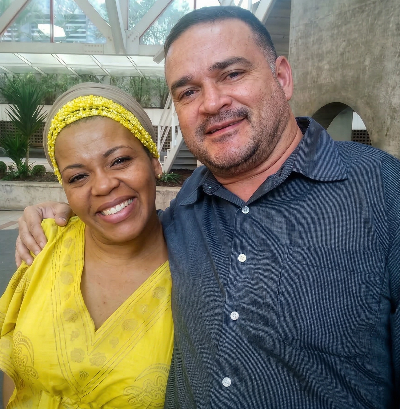 Pablo Souza e Adriana Moreira