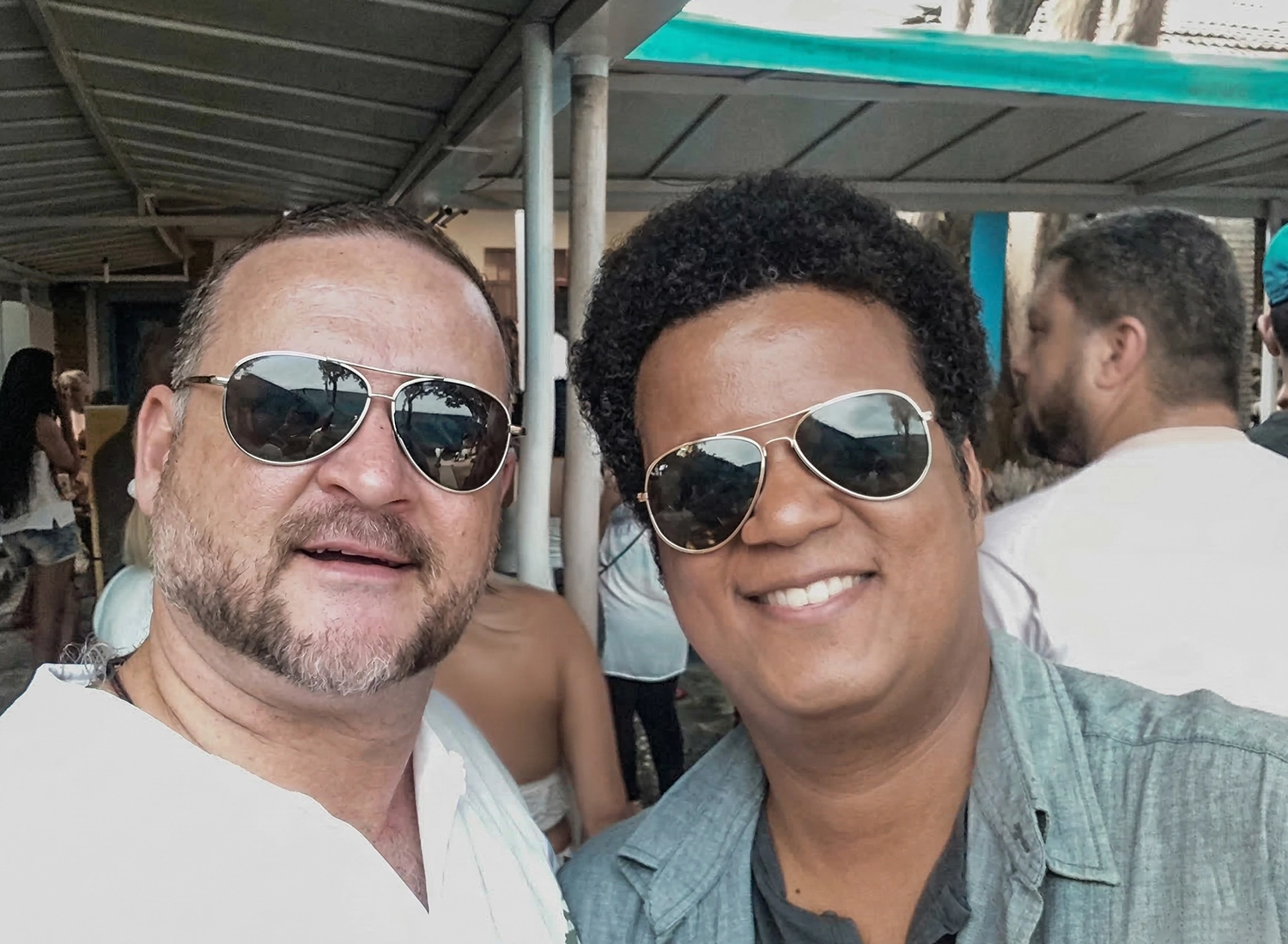 Pablo Souza e Alex Ribeiro, filho do gigante Roberto Ribeiro